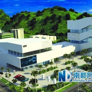 珠海博物馆和规划展览馆主体结构封顶