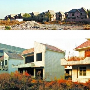 北京某村44栋别墅20年未完工 何去何从无人管
