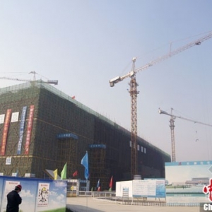 南开大学新校区首个单体项目封顶
