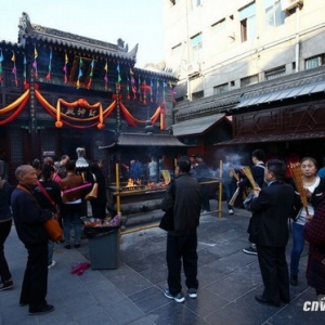 西安都城隍庙修复竣工