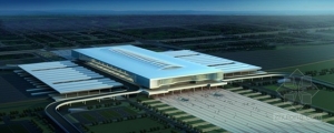 中国最大客运特等站南昌西站站房建筑完工