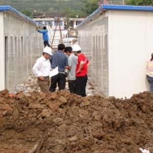 ͻ������ˮ�簲װʩ���ֳ�ʩ��