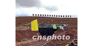 中国青藏铁路风火山隧道施工进展顺利(图)
