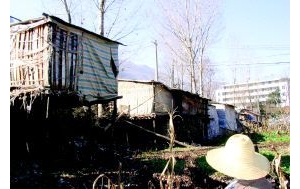 村民空中窝棚住一年 拆迁空地已被镇上高价拍卖