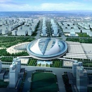 石家庄新客站东广场七成完工 今年十一投入使用