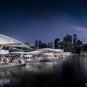 SPARK architects的新加坡可持续水上美食街