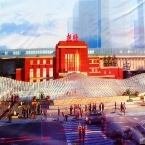 抚顺“城市客厅”主体完工 年底交付使用