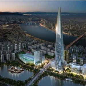韩第一高楼施工受阻 因地陷频发