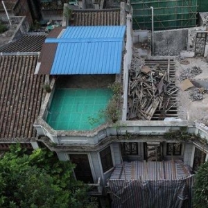 广州一民国建筑被拆成“大三巴”