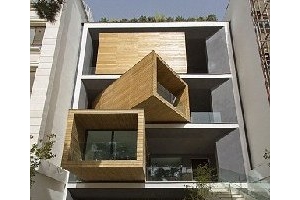 德黑兰现新型住宅建筑 房间可旋转90度