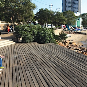滨海步行道将连汇泉湾太平湾 两断点今年打通