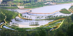六盘水明湖湿地公园获得2014ASLA综合设计类荣誉奖