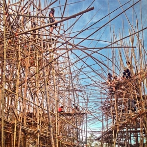 耶路撒冷比利罗斯艺术花园big bambu建成