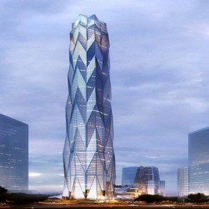 我国西南部最高建筑 成都晶状摩天大楼动工