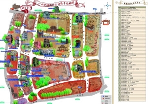 光塔街历史建筑手绘地图出炉