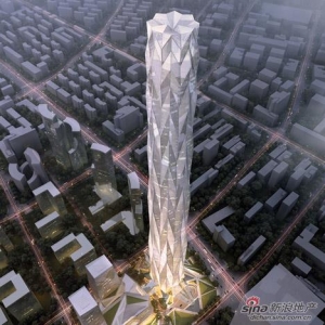 西部最高建筑 成都绿地中心动工