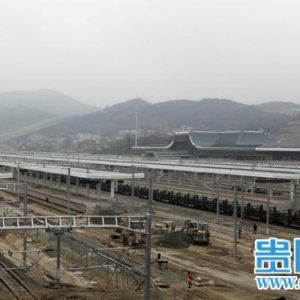 贵阳火车东站主体结构已全面完工 预计今年上半年投用