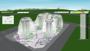 北京市设计出世界首创的3D建筑能源管理系统(iSagy BIM)