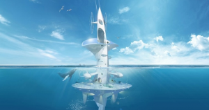 世界出现首个垂直海洋“摩天大楼”设计