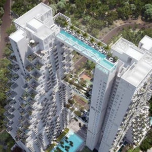 摩西·萨夫迪 设计的新加坡天空住宅即将完工