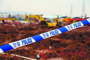 违规施工引发盐步工地坍塌