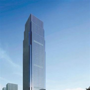北部新区地标性建筑SFC科技金融中心开建