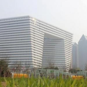 河南“板凳大楼”跨路而建 总投资达4.5亿
