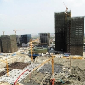 江广新城新地标 京杭之心工程拔地而起