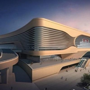 地标建筑 芜湖新火车站6月底将完工