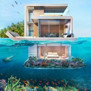 迪拜欲打造42座海中悬浮别墅 预2016年底竣工