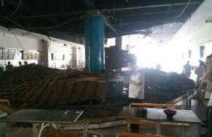 南昌大学食堂坍塌 或与建筑质量有关