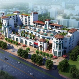 青岛首座互联网+购物中心华尔兹广场开工建设