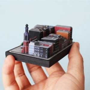 建筑迷成立公司专门3D打印世界经典建筑模型