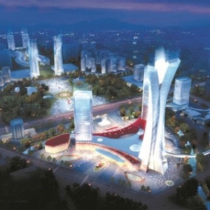 泉州展览城片区概念规划设计已完成 拟建标志性建筑