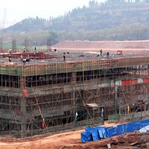 南充火车北站站房主体完工 兰渝铁路广渭段或年底通车