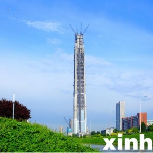 北方第一高117大厦破550米 “大高个儿”怎么长起来