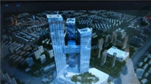 南京河西将现超级建筑 三座塔楼均超300米