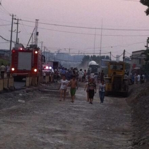 南蕰藻路道路施工 4岁男童掉落窨井身亡