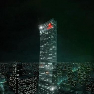 中国最高全钢结构建筑全面冲出地面