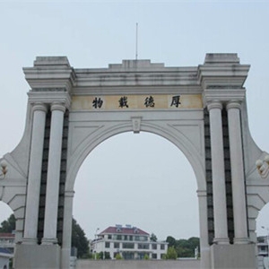 武汉一高校山寨清华大学老校门