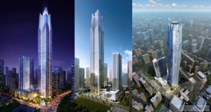 广西在建第一高楼破200米 五大亮点领先施工技术