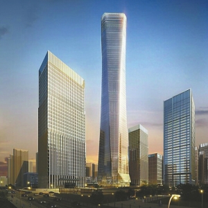 济南“第一高”又要刷新 CBD将建569米超高建筑