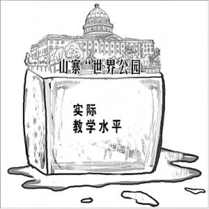 时评:满是山寨建筑大学精神何在