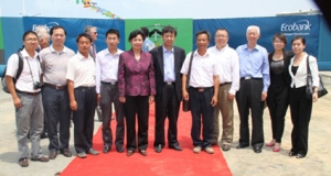 中国电子工程设计院承建的多哥泛非经济银行总部大楼竣工