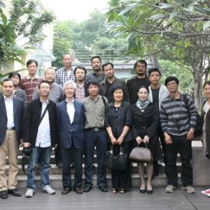 广东省集美设计工程公司组织到华工建筑学院何镜堂院士工作室学习交流