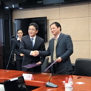 铁一院院长刘为民与新疆广汇公司洽商“疆煤东运”相关项目