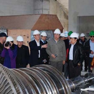 中材集团有限公司董事长谭仲明到中材节能土耳其项目现场调研