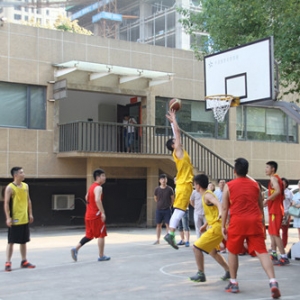湖南省建筑设计院2015年第五届“设计杯”员工篮球赛开赛