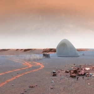火星上的3D打印建筑 真是超未来的赶脚