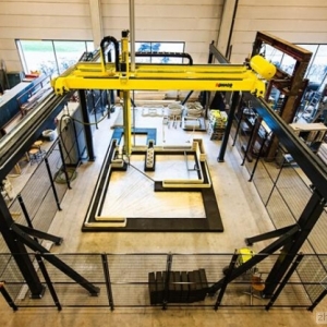荷兰研发超大型混凝土建筑房子3D打印机
